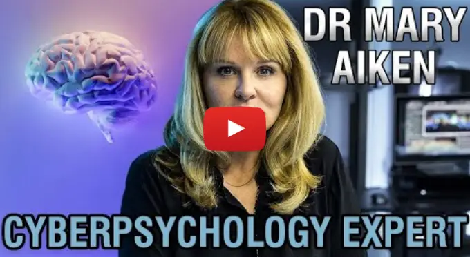 Dr Mary Aiken video for The Cybersecurity Agency Blog titled 'Cyber Security Awareness Month 2026: Why Businesses Should Book a Cyber Security Speaker'